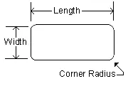 Rectangle with Corner Radius